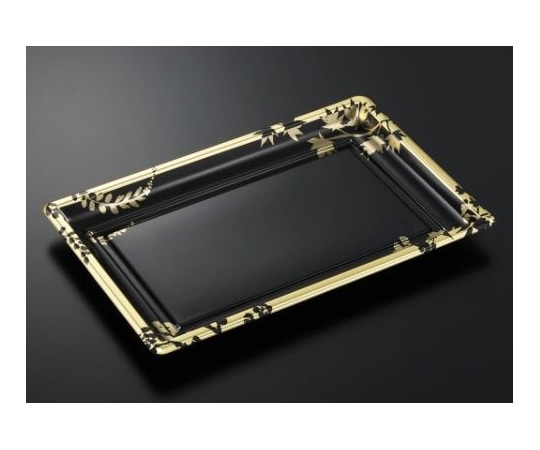 中央化学 刺身・鮮魚容器 DX角皿 特3 花盛MT-BK 身 150枚 193540 1ケース(ご注文単位1ケース)【直送品】