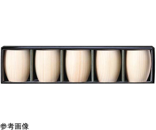 ヤマコー 粋 丸ぐいのみ 5点セット #89246 1セット（ご注文単位1セット）【直送品】