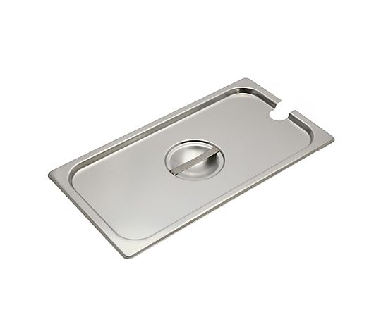 スギコ産業 スギコ 18-8 スーパーデラックスパンカバー 1/3サイズ用 中央レードル穴付 SK-1630CN 1個(ご注文単位1個)【直送品】
