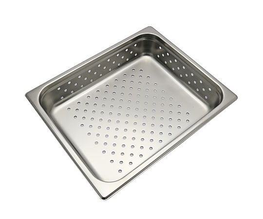 スギコ産業 スギコ 18-8 スーパーデラックスパン 穴明 1/2サイズ H150mm SH-1526SWP 1個(ご注文単位1個)【直送品】