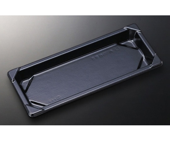 中央化学 寿司容器 CF寿司容器L 巻き 黒-BL 身 1500枚 134213 1ケース(ご注文単位1ケース)【直送品】