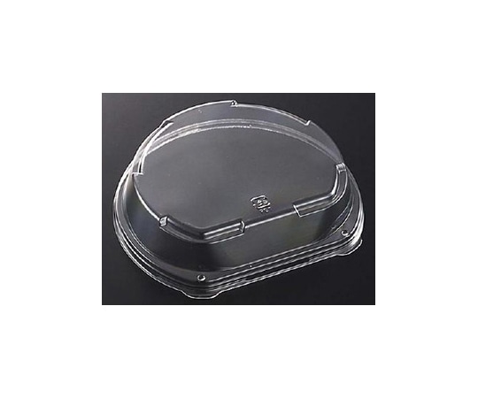 中央化学 寿司容器 CFにぎり半月 6 蓋(PET)900枚 345074 1ケース(ご注文単位1ケース)【直送品】