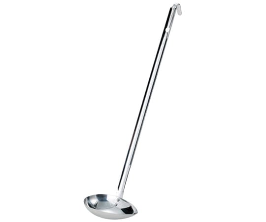 赤川器物製作所 18-8 長柄横口レードル 90cc 1個（ご注文単位1個）【直送品】