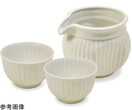 ヤマコー SOGI ぐいのみ徳利 3点セット 白 #79725 1セット(ご注文単位1セット)【直送品】