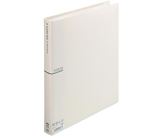 テージー クリアファイルA4縦40Pアイボリー CF-444-31 1冊(ご注文単位1冊)【直送品】