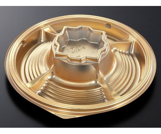 中央化学 オードブル容器 DXデリデコ M24-5 G-BK 身-1 360枚 376319 1ケース(ご注文単位1ケース)【直送品】