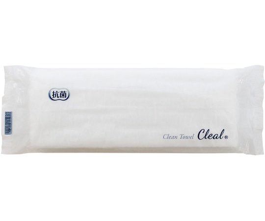 角田紙業 おしぼり クリール 平型 R 1000本入  1箱（ご注文単位1箱）【直送品】