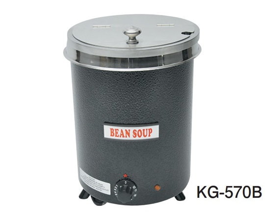 ダック 電気式スープウォーマー ブラック KG-570B 1個（ご注文単位1個）【直送品】