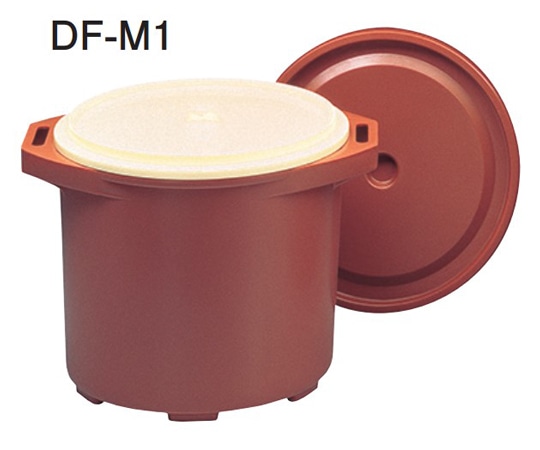 Daiwa プラスチック保温食缶(みそ汁用)大 DF-M1(大) 1個（ご注文単位1個）【直送品】