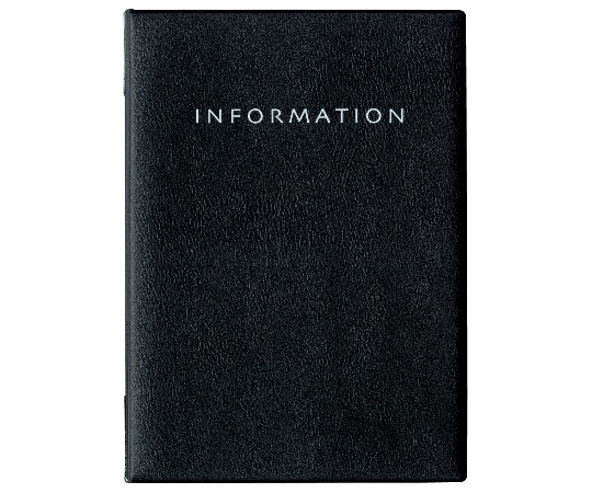 オープン工業 インフォメーションファイル A4 8頁 黒 MN-180-BK 1個（ご注文単位1個）【直送品】