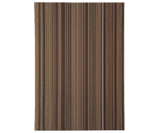 オープン工業 メニューファイル ストライプ調 A4 4頁 茶 MN-130-BR 1個（ご注文単位1個）【直送品】