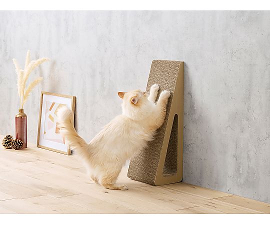 アイリスオーヤマ モチーフ爪とぎスタンドタイプ P-MTS-65 1個（ご注文単位1個）【直送品】