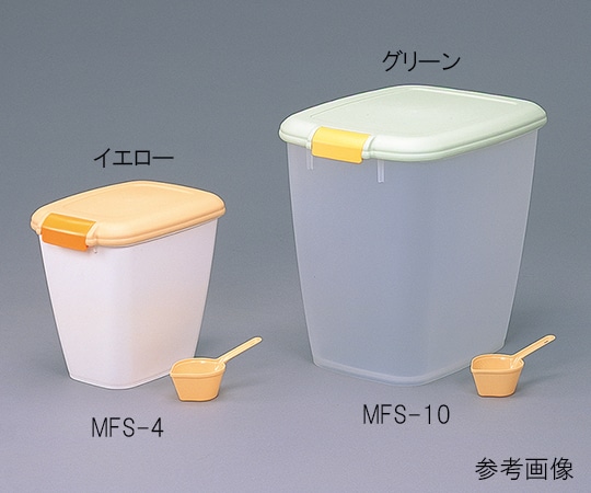 アイリスオーヤマ 密閉フードストッカー グリーン 365×485×455mm MFS-10 1個（ご注文単位1個）【直送品】