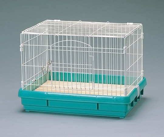 アイリスオーヤマ ラビットケージ パステルグリーン 612×452×425mm UK-650 1個(ご注文単位1個)【直送品】