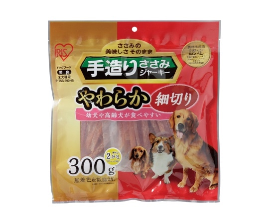 アイリスオーヤマ 手造りささみやわらか 細切り 300g 150g×2 P-TSS-300HS 1袋（ご注文単位1袋）【直送品】
