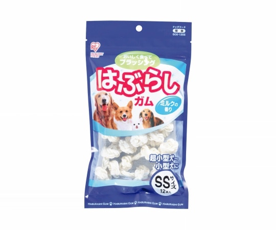 アイリスオーヤマ 歯ぶらしガムSS 12本 GOG-12SS 1袋（ご注文単位1袋）【直送品】