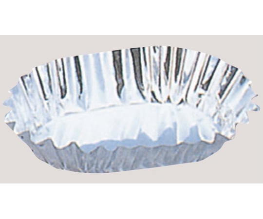 アズワン アルミホイルケース 厚手シリーズ 小判F大 1組(500枚入) 4128 1組(ご注文単位1組)【直送品】