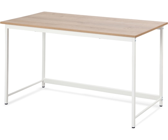 アイリスオーヤマ ベーシックデスク 1200×600 ライトナチュラル/ホワイト BDK-1260 1台(ご注文単位1台)【直送品】