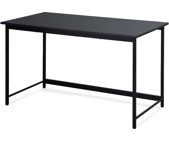アイリスオーヤマ ベーシックデスク 1200×600 ブラック/ブラック BDK-1260 1台(ご注文単位1台)【直送品】