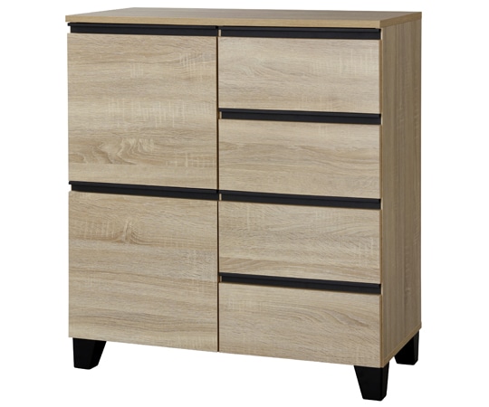 アイリスオーヤマ リビングキャビネット ライトナチュラル RCB-790 1台（ご注文単位1台）【直送品】