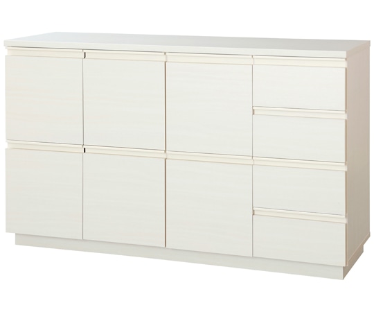 アイリスオーヤマ リビングキャビネット オフホワイト RCB-1190 1台（ご注文単位1台）【直送品】