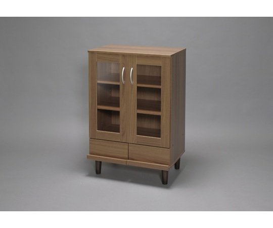 アイリスオーヤマ カップボード ウォールナット KPB-9360 1台（ご注文単位1台）【直送品】