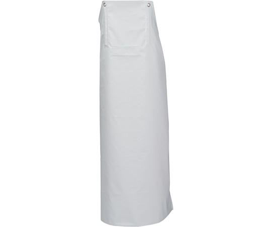 船橋 ヒモイランエプロン ホワイト×グリーン M AF-840 WHxGR 1枚（ご注文単位1枚）【直送品】