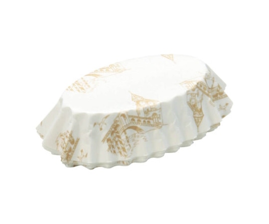 タイガークラウン 耐熱紙 マドレーヌ 小判型 小 15枚入 #3482 1個(ご注文単位1個)【直送品】