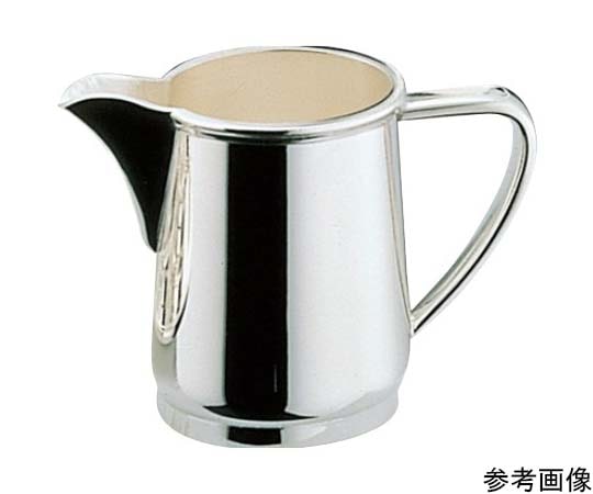 アズワン 洋白小判型ミルクポット(蓋なし)160cc 7人用  1個（ご注文単位1個）【直送品】