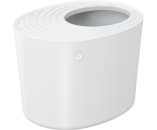 アイリスオーヤマ 上から猫トイレ アイボリー PUNT-530 1個（ご注文単位1個）【直送品】