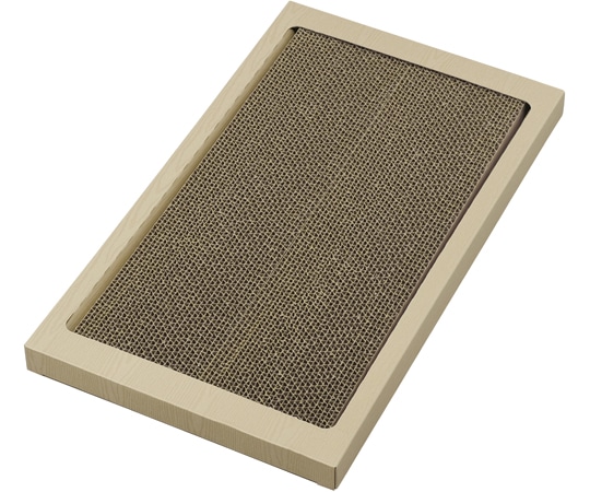 アイリスオーヤマ 猫の爪とぎ ワイドタイプ ナチュラル P-NTW-290R 1個（ご注文単位1個）【直送品】