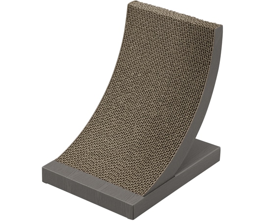 アイリスオーヤマ 猫の爪とぎ アーチタイプ ブラウン P-NTA-240R 1個（ご注文単位1個）【直送品】