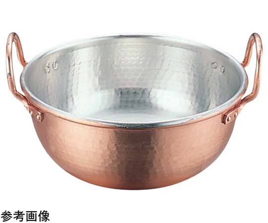 アズワン 銅 サワリ鍋 16.0L 39cm 1個（ご注文単位1個）【直送品】