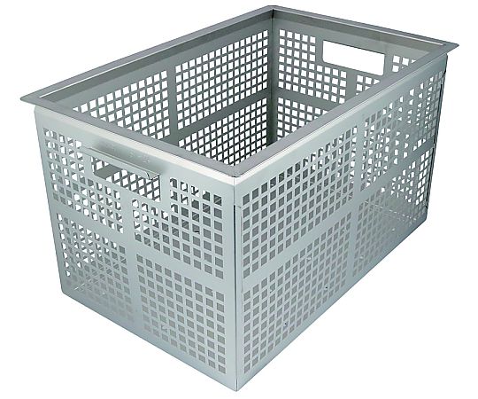 スギコ産業 18-8軽量ステンレスコンテナ 側面高通気タイプ 515×340×H290mm ST-2A290 1個(ご注文単位1個)【直送品】