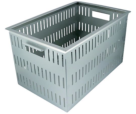 スギコ産業 18-8軽量ステンレスコンテナ スタンダードタイプ 515×340×H290mm ST-3A290 1個(ご注文単位1個)【直送品】