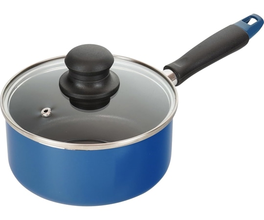 和平フレイズ かちこれ IH片手鍋 16cm(ブルー) RB-2912 1個（ご注文単位1個）【直送品】