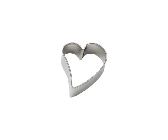 タイガークラウン 18-8抜型 ハートカーブ 小 #1379 1個（ご注文単位1個）【直送品】