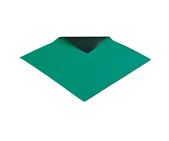 ホーザン 導電性カラーマット(グリーン) PVC F-728 1枚 (ご注文単位1枚)【直送品】