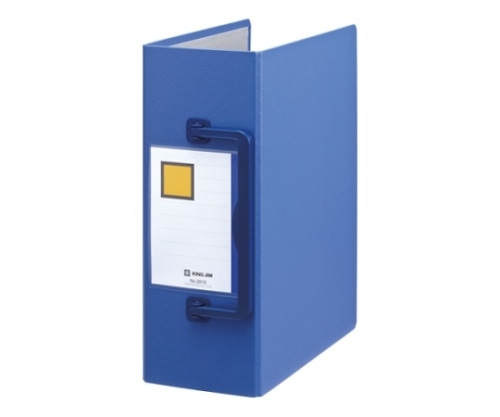 キングジム キングファイル スーパードッチ 青 A4タテ型 [特厚] 3510 1冊(ご注文単位1冊)【直送品】