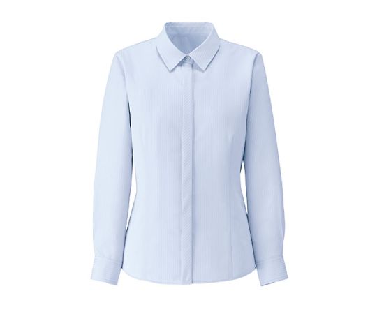 BON 長袖ブラウス ブルー 11G RB4163-6 11G 1枚（ご注文単位1枚）【直送品】