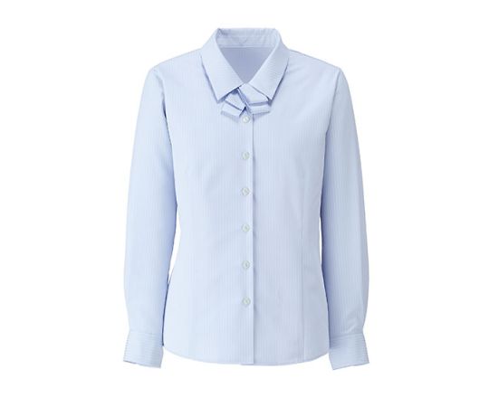 BON 長袖ブラウス ブルー 17G RB4164-6 17G 1枚（ご注文単位1枚）【直送品】