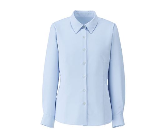 BON 長袖ブラウス ブルー 13G RB4165-6 13G 1枚（ご注文単位1枚）【直送品】