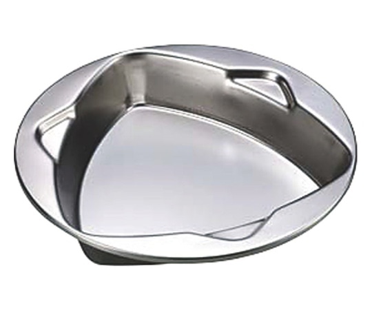 IKD（イケダ） 抗菌ST製 トライアングルトライ 浅型 18cm  1個（ご注文単位1個）【直送品】