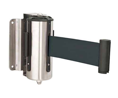 テラモト ウォールジョイントパーテーション ベルト黒 SU-661-100-7 1個(ご注文単位1個)【直送品】