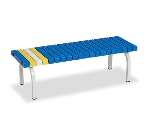 テラモト ホームベンチ 1200 青 BC-302-012-3 1個(ご注文単位1個)【直送品】