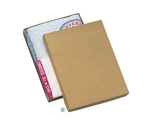 ストア・エキスプレス ギフトケース ナチュラル 31×41×5 1セット(10枚入) 61-287-12-8 1セット（ご注文単位1セット）【直送品】