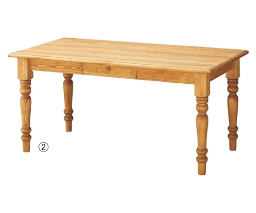 ストア・エキスプレス カントリーテーブル ナチュラル W90cm 61-83-1-1 1台（ご注文単位1台）【直送品】