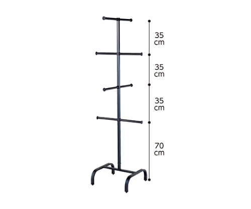 ストア・エキスプレス スチールブラック バッグツリー 61-93-13-1 1台（ご注文単位1台）【直送品】