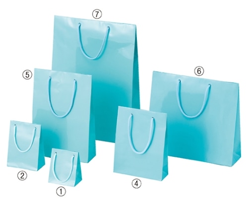 ストア・エキスプレス ブライトバッグ アサギ 22.5×8×32 入数50枚 61-314-6-20 1セット（ご注文単位1セット）【直送品】