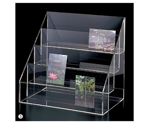 ストア・エキスプレス 4段ディスプレイ W60cm 61-798-45-3 1台（ご注文単位1台）【直送品】